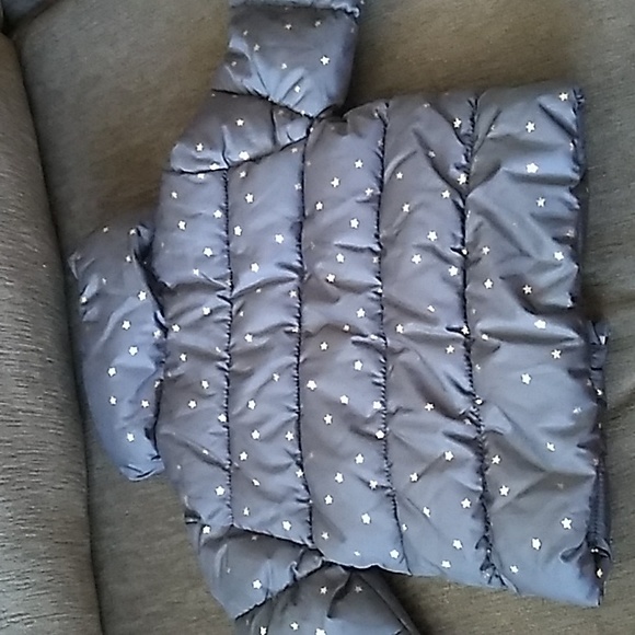 NWT Crazy 8 toddler girl puffer jacket - Picture 3 of 8